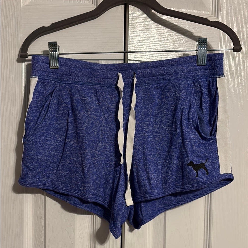PINK Victoria's Secret purple and white  Women's Shorts size XS  NWOT
